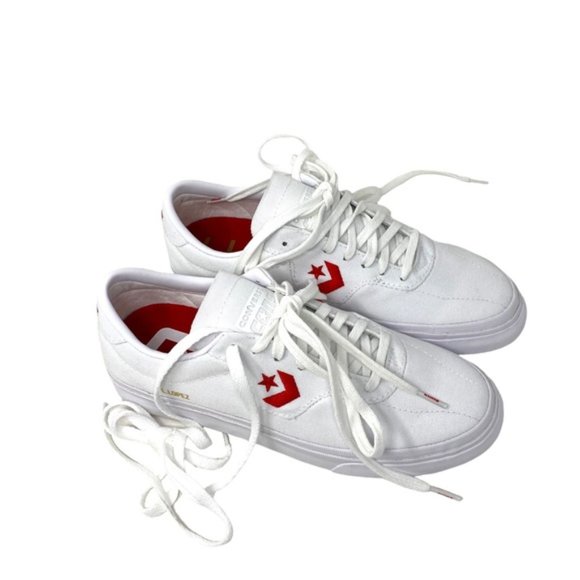 💖MEGA SALE💖Converse Louie Lopez Pro OX Low Top White Canvas Men’s A02416C - Picture 6 of 11